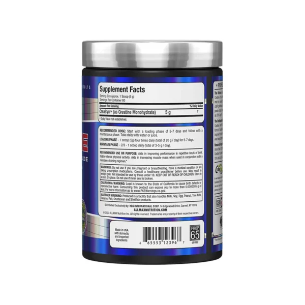 Allmax Creatine 400g - Right