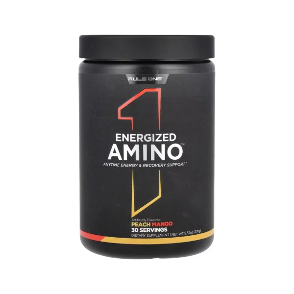 Rule 1 - Energized Amino, Peach Mango
