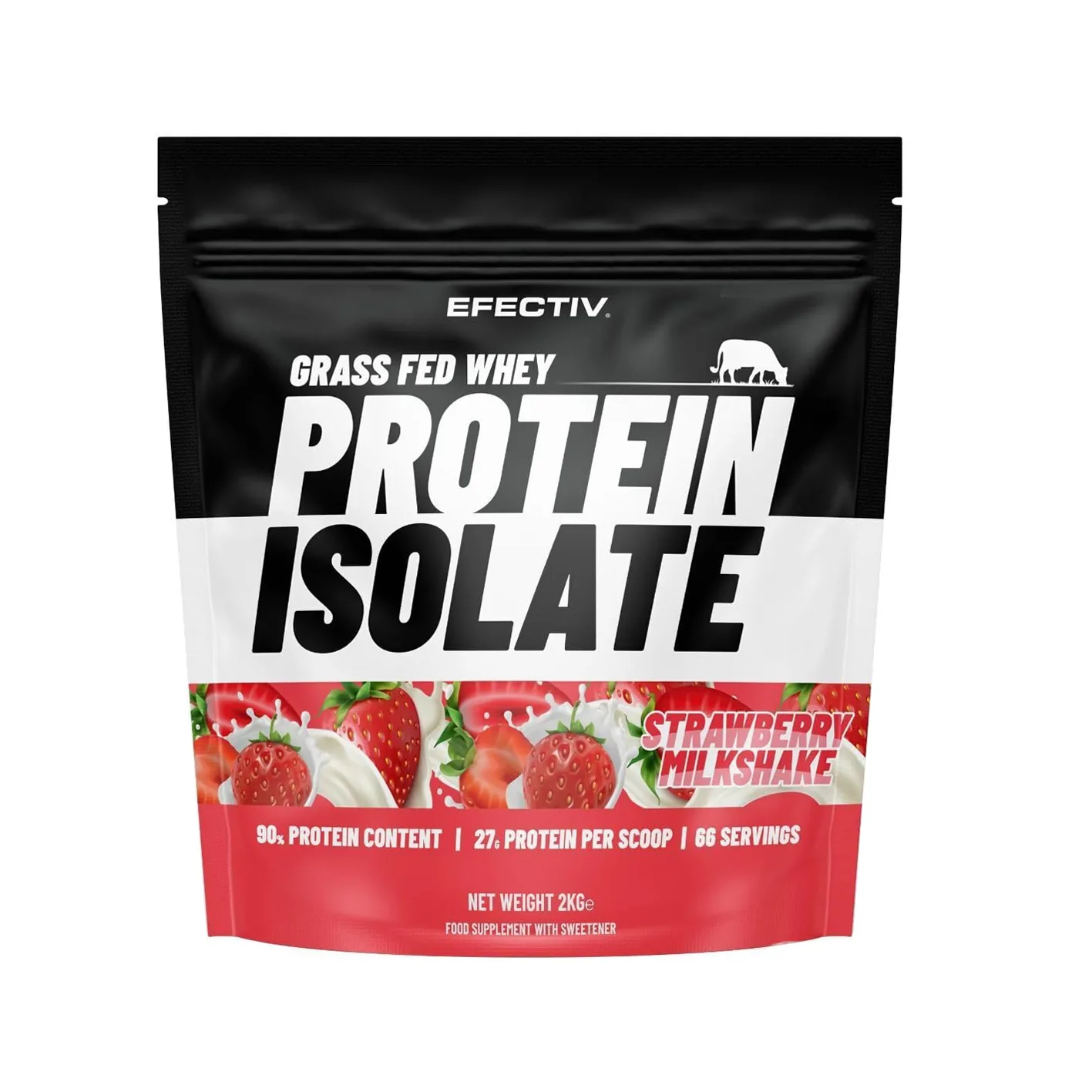 Efective Isolate whey - Strawberry Milkshake